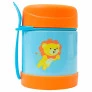Potinho com Talher - Aço Inox - Térmico - 320ml - Animal Fun - Leão - Buba