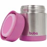 Potinho Infantil - Aço Inox - Térmico - 350ml - Rosa - Buba