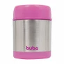 Potinho Infantil - Aço Inox - Térmico - 350ml - Rosa - Buba