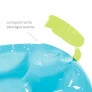 Pratinho Térmico com Ventosa - Refeição Bebê - 220ml - Azul - Buba