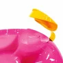 Pratinho Térmico com Ventosa - Refeição Bebê - 220ml - Rosa - Buba