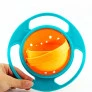 Pratinho Tigela - Giro Bowl com Tampa - 130ml - Azul - Buba