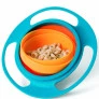 Pratinho Tigela - Giro Bowl com Tampa - 130ml - Azul - Buba