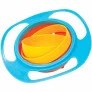 Pratinho Tigela - Giro Bowl com Tampa - 130ml - Azul - Buba