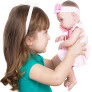 Boneca Bebê com Acessórios - Baby Ninos - Menina - Cotiplás