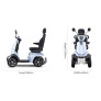 Quadriciclo Elétrico - Duos E-Mobi 500w Lithium - Azul - Duos Bikes