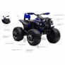 Quadriciclo Elétrico Infantil - ATV CAN AM - 12v - Azul - Bandeirante