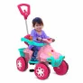Quadriciclo Infantil - Passeio e Pedal - Smart Quad - Rosa - Bandeirante