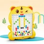 Quadro Desenho Magnético Infantil - Bichos Tigre - DM Toys