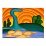 Quebra-Cabeça 2000 Peças Sol Poente Tarsila do Amaral - Estrela