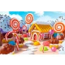 Quebra-Cabeça Infantil - 24 Peças - Vila Doce - Pais e Filhos