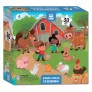 Quebra-Cabeça - 30 Peças - Madeira - Fazendinha - Nig Brinquedos