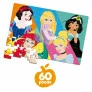 Quebra-Cabeça - 60 Peças - Princesas Disney - Toyster. 