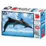 Quebra-Cabeça 3D - 500 peças - Golfinho - Multikids