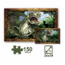 Quebra-Cabeça Infantil - 150 Peças - T-Rex - Pais e Filhos