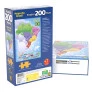 Quebra Cabeça 200 Peças Mapa do Brasil - Grow