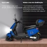 Scooter Elétrica - Dakar 1000w Lithium - Azul - Plug and Move