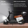Scooter Elétrica - Dakar 1000w Lithium - Cinza - Plug and Move