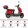 Scooter Elétrica - Neon PAM 1000w Lithium - Vermelha - Plug and Move