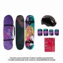 Skate com Kit Proteção - Barbie Teen - Sortido - Fun Divirta-se