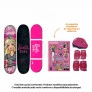 Skate com Kit Proteção - Barbie Teen - Sortido - Fun Divirta-se