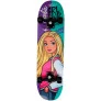 Skate com Kit Proteção - Barbie Teen - Girl Power - Fun Divirta-se