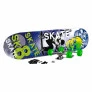 Skate com Kit Proteção - Caveira - DM Radical