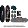 Skate com Kit Proteção - Hot Wheels - Teen - Sortido - Fun Divirta-se