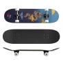 Skate Infantil Profissional - Dragão - Azul - Unitoys
