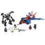 Spiderjet x Venom Homem Aranha - Marvel - 371 Peças - Lego