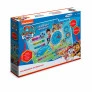 Tabuleiro Infantil - Relógio Calendário Interativo - Patrulha Canina - Xalingo