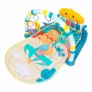 Tapete e Ginásio de Atividades com Piano Musical - Azul - Zoop Toys
