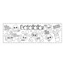 Tapete para Colorir Infantil - Bolofofos - Fun Divirta-se