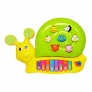 Teclado Infantil Bebê Som e Luz - Teclado Animal - Caracol - Pica-Pau Brinquedos