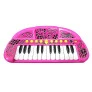 Teclado Musical Infantil Show - Grava e Reproduz - Rosa - Toyng