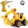 Trator de Controle Remoto - City Machine - Escavadeira - Multikids