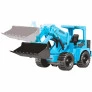 Trator de Controle Remoto - Pá Carregadeira - Azul - Unik Toys