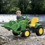 Trator Elétrico Infantil - John Deere - Ground Loader Escavadeira - 12v - Peg-Pérego