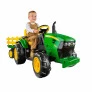 Trator Elétrico Infantil com Caçamba - John Deere - 12v - Peg-Pérego