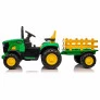 Trator Elétrico Infantil com Carreta - 12v - Verde - Zippy Toys