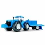 Trator Roda Livre - Traçado Carreta - Azul - Roma Brinquedos