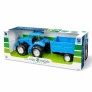 Trator Roda Livre - Traçado Carreta - Azul - Roma Brinquedos