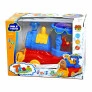 Trenzinho Carrossel - Bate e Volta - Som e Luzes - Colorido - DM Toys