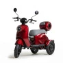 Triciclo Elétrico - MIA Tri 800w Lithium - Vermelho - Moto Chefe
