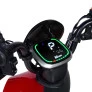 Triciclo Elétrico - MIA Tri 800w Lithium - Vermelho - Moto Chefe