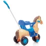 Triciclo Infantil Passeio e Pedal Cavalinho Potó - Calesita com Haste Direcionável