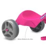 Triciclo Infantil Tico-Tico Club Triciclo Rosa - Bandeirante