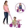 Triciclo Motoka Flower - Passeio & Pedal - Rosa - Bandeirante 1