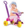 Triciclo Com Haste Removível - Triciclo Tchuco Princesa Adele - Samba Toys