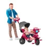 Triciclo Velobaby Reclinável com Capota - Pink - Bandeirante